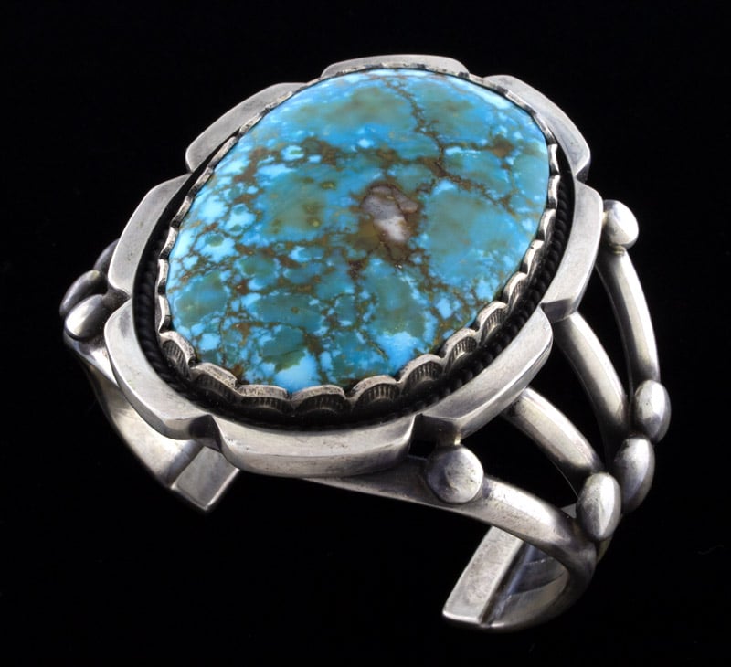 High Grade Natural Kingman Turquoise Bracelet