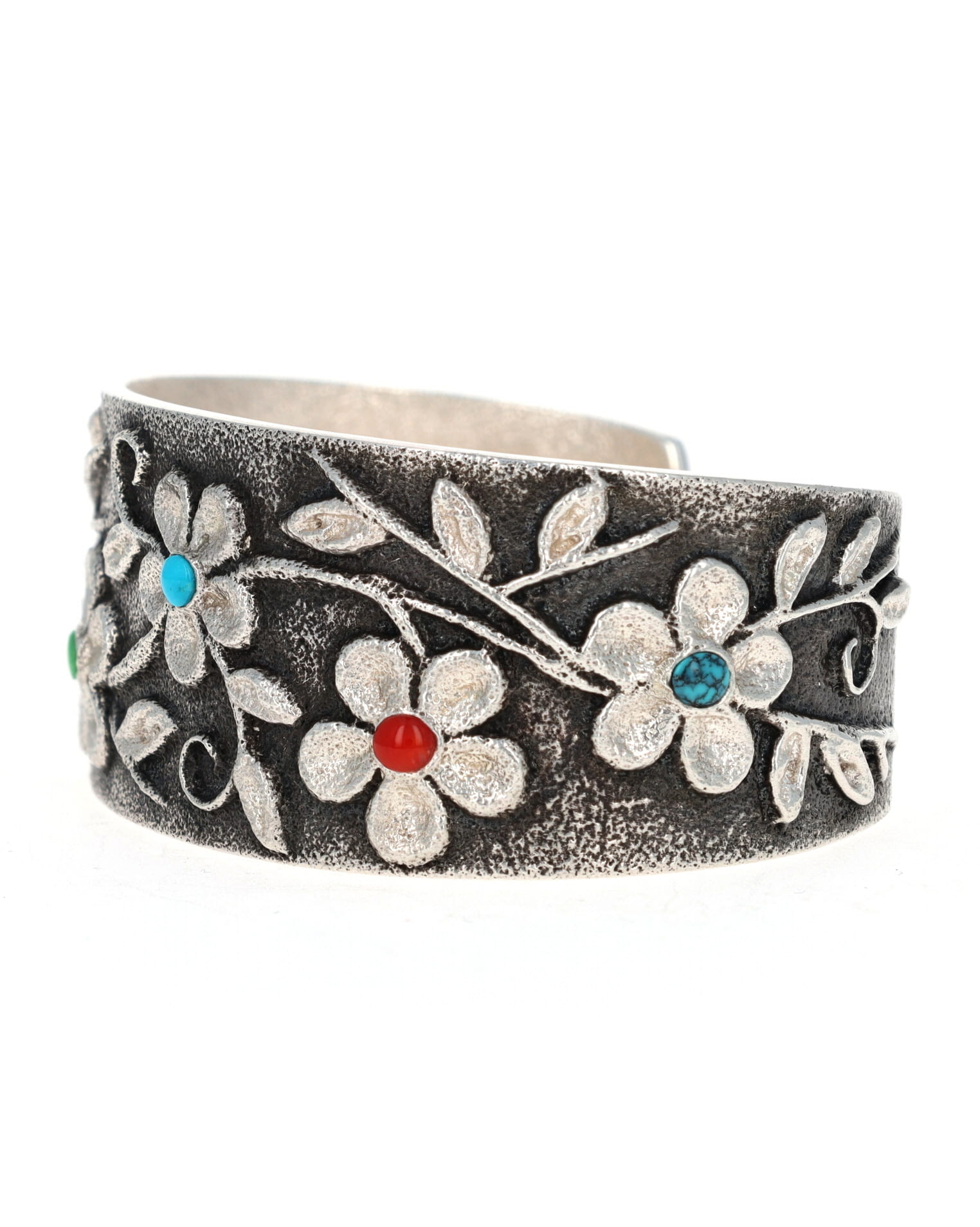 Bracelet multi-pierres à 6 fleurs en tufa